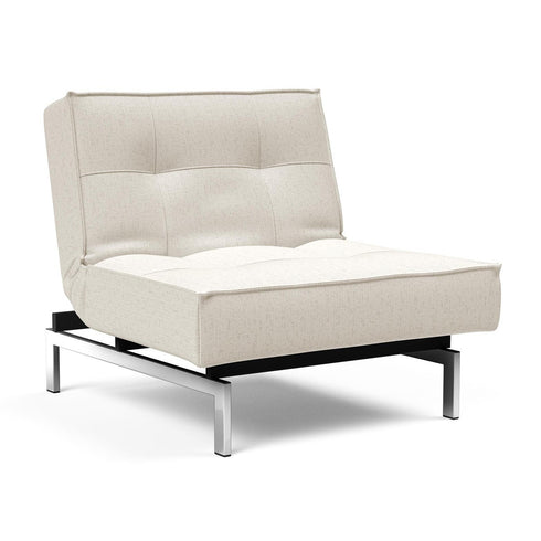 Splitback Easy Chair / Legs Chrome